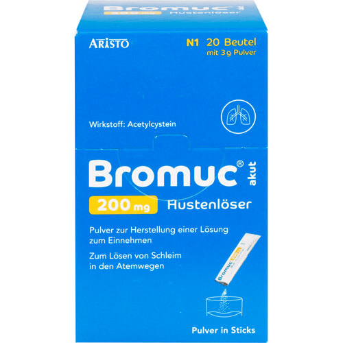 BROMUC akut 200 mg Hustenlöser Plv.z.H.e.L.z.Einn.