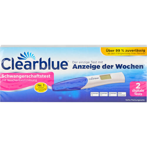 CLEARBLUE Schwangerschaftstest m.Wochenbestimmung