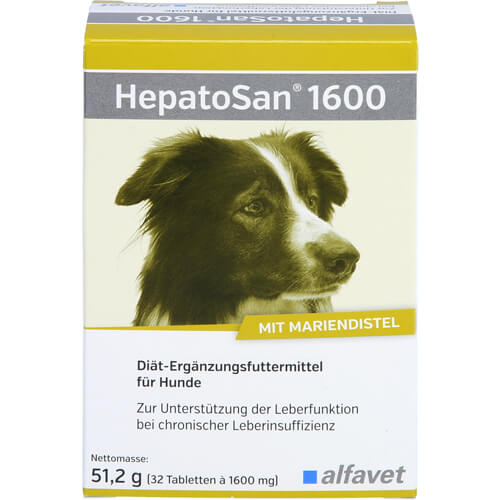 HEPATOSAN 1600 Diät-Erg.Futterm.Tab.f.Hunde