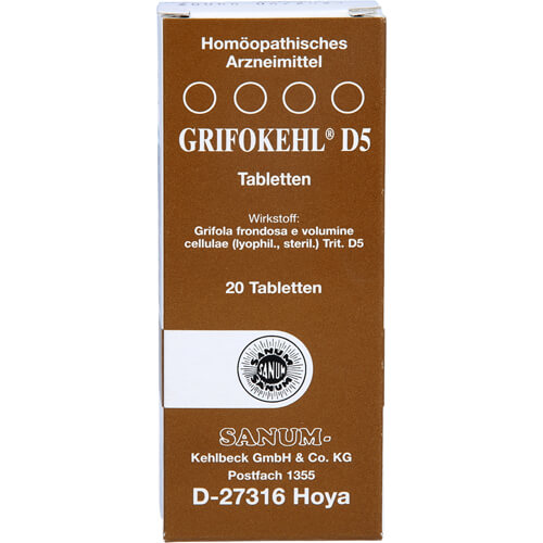 GRIFOKEHL D 5 Tabletten