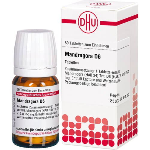 MANDRAGORA D 6 Tabletten