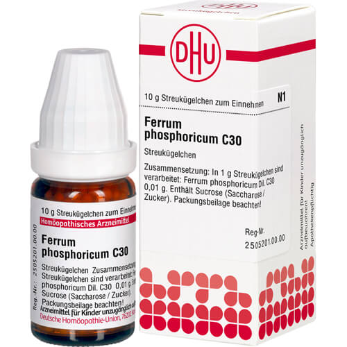 FERRUM PHOSPHORICUM C 30 Globuli
