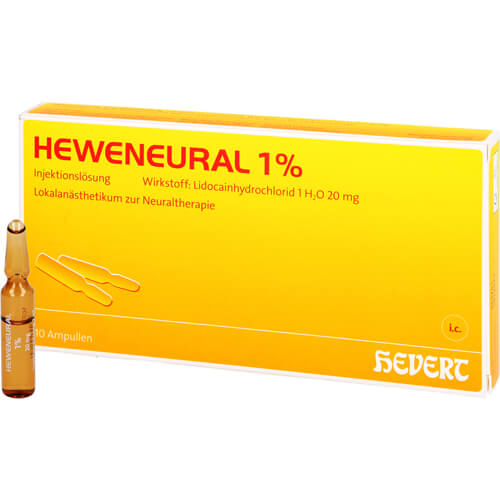 HEWENEURAL 1% Injektionslösung Ampullen