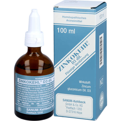 ZINKOKEHL D 3 Tropfen