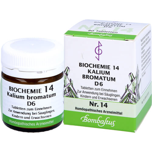 BIOCHEMIE 14 Kalium bromatum D 6 Tabletten