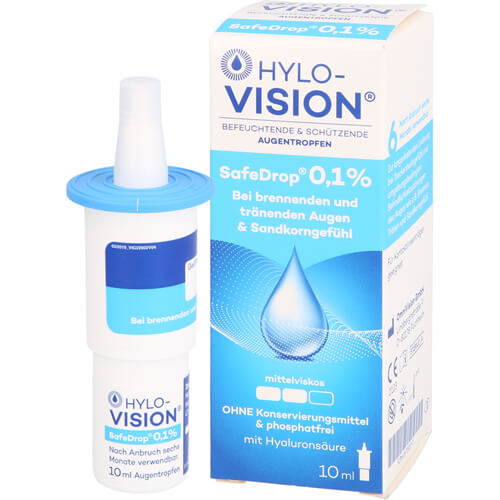 HYLO-VISION SafeDrop 0,1% Augentropfen