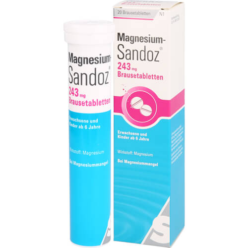 MAGNESIUM SANDOZ 243 mg Brausetabletten