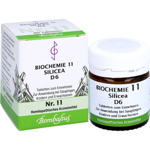BIOCHEMIE 11 Silicea D 6 Tabletten