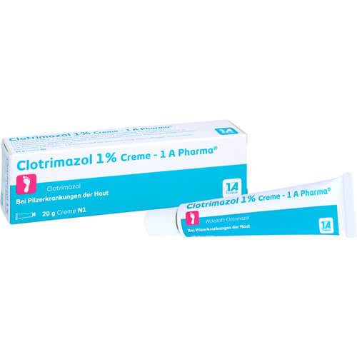 CLOTRIMAZOL 1% Creme-1A Pharma