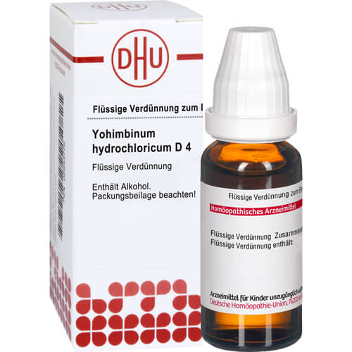 YOHIMBINUM HYDROCHLORICUM D 4 Dilution