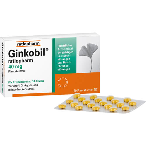 GINKOBIL-ratiopharm 40 mg Filmtabletten