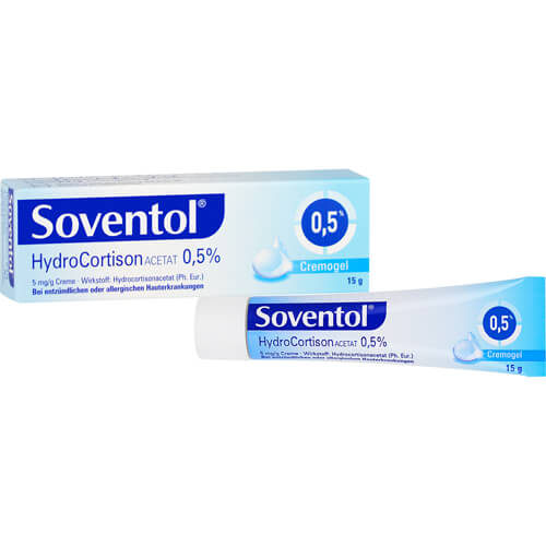 SOVENTOL Hydrocortisonacetat 0,5% Creme