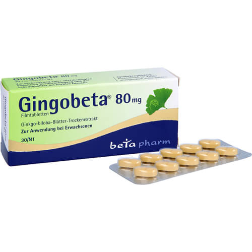 GINGOBETA 80 mg Filmtabletten