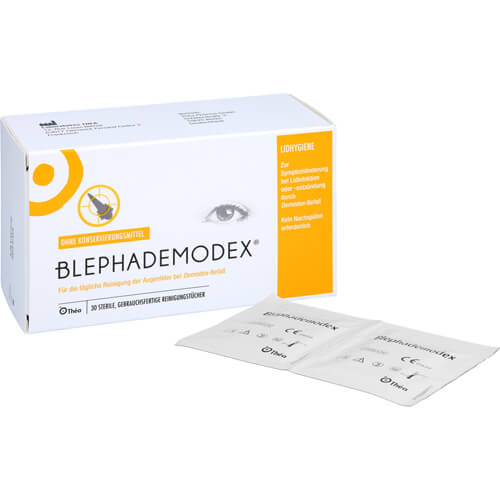 BLEPHADEMODEX sterile Reinigungstücher