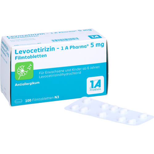LEVOCETIRIZIN-1A Pharma 5 mg Filmtabletten