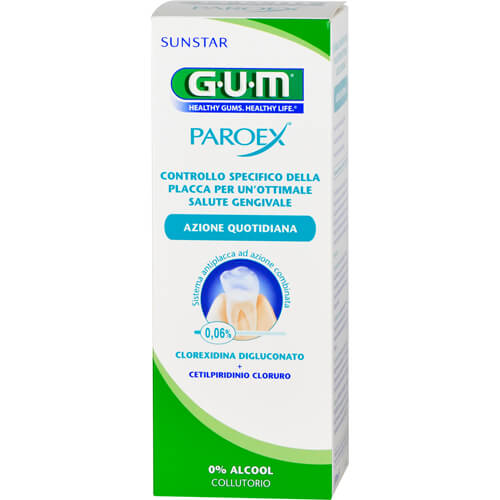GUM PAROEX 0,06% CHX Mundspülung