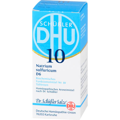 BIOCHEMIE DHU 10 Natrium sulfuricum D 6 Tabletten