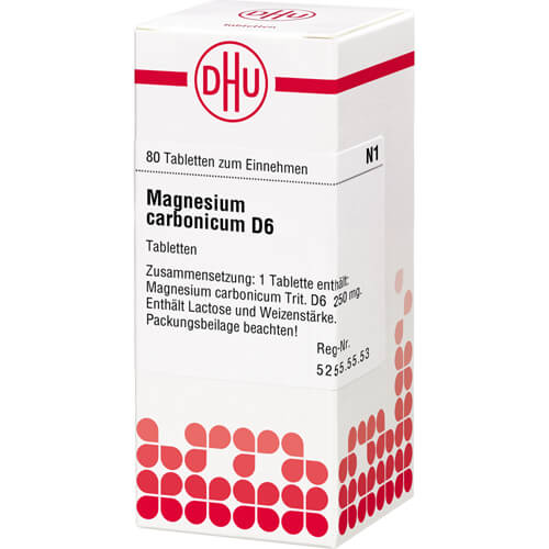 MAGNESIUM CARBONICUM D 6 Tabletten