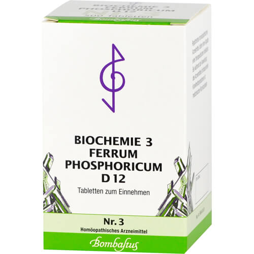 BIOCHEMIE 3 Ferrum phosphoricum D 12 Tabletten