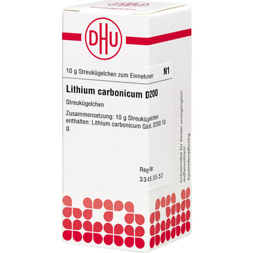 LITHIUM CARBONICUM D 200 Globuli