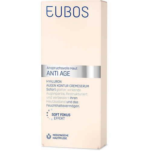 EUBOS SENSITIVE Hyaluron Augen Kontur CremeSerum