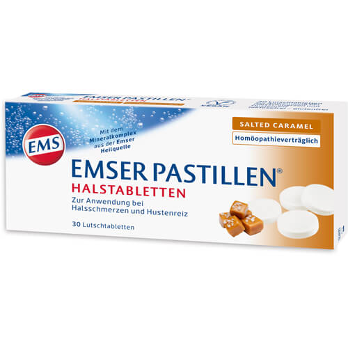 EMSER Pastillen Halstabletten salted Caramel