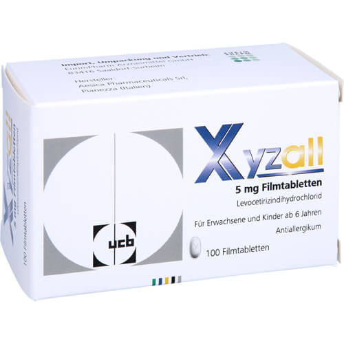 XYZALL 5 mg Filmtabletten