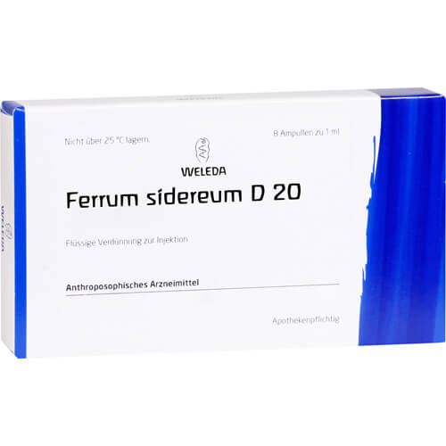 FERRUM SIDEREUM D 20 Ampullen