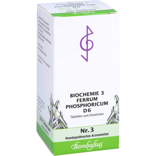 BIOCHEMIE 3 Ferrum phosphoricum D 6 Tabletten