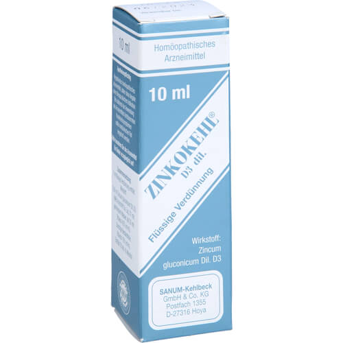 ZINKOKEHL D 3 Tropfen