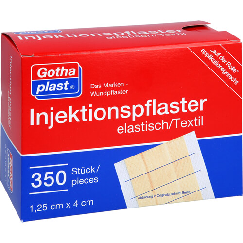 GOTHAPLAST Injektionspfl.1,25x4 cm