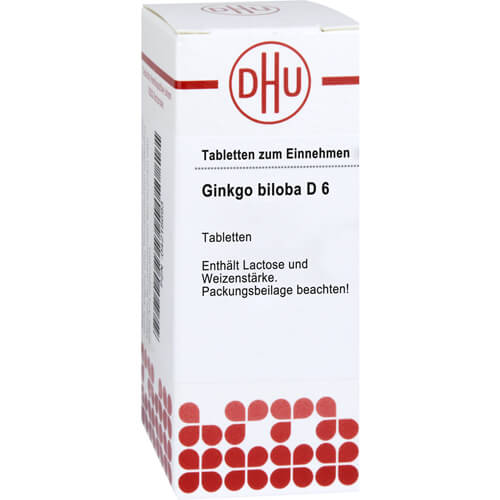 GINKGO BILOBA D 6 Tabletten