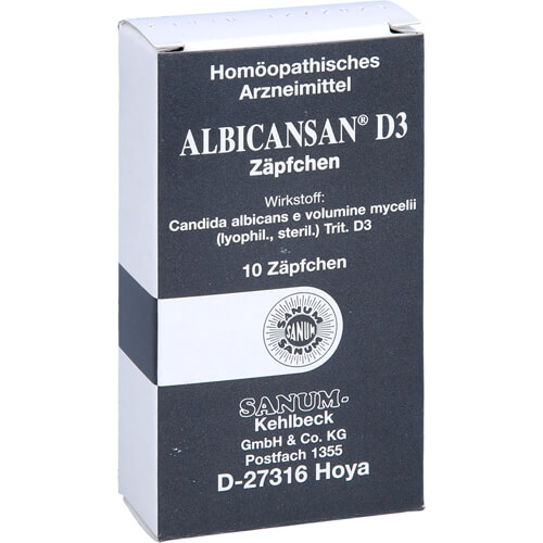 ALBICANSAN D 3 Zäpfchen