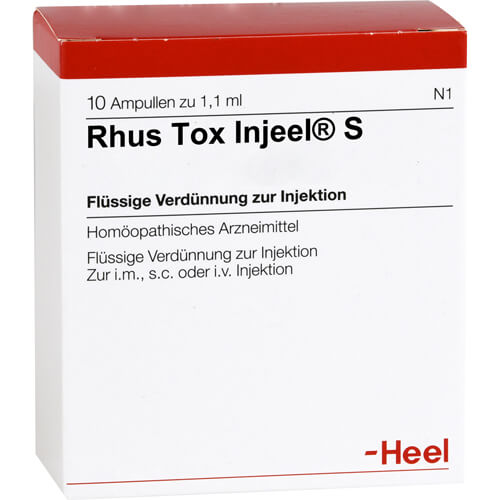 RHUS TOX Injeel S Ampullen
