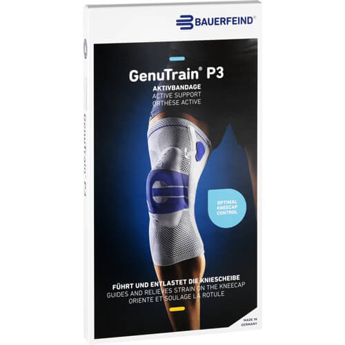GENUTRAIN P3 Knieband.links Gr.4 schwarz