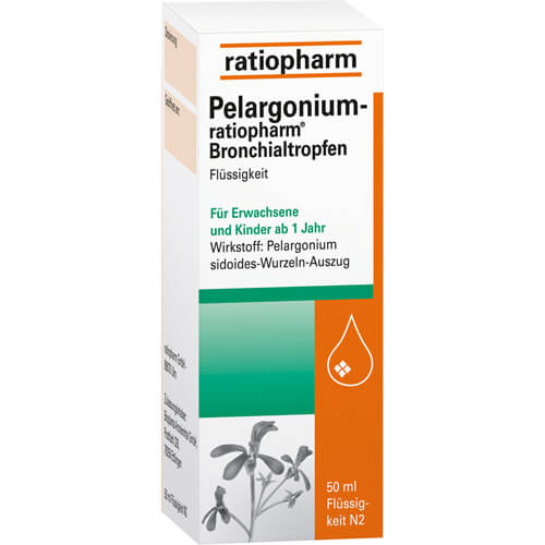PELARGONIUM-RATIOPHARM Bronchialtropfen