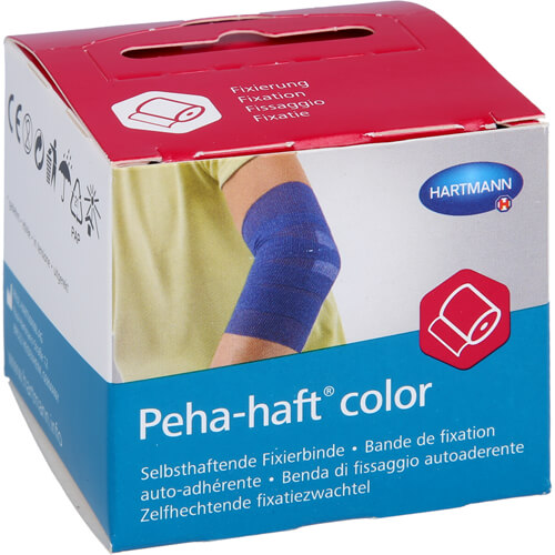 PEHA-HAFT Color Fixierb.latexfrei 4 cmx4 m blau
