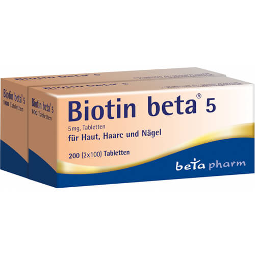 BIOTIN BETA 5 Tabletten