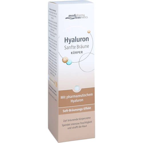 HYALURON SANFTE Bräune Körperpflege Creme