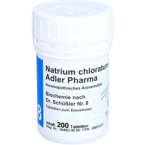 BIOCHEMIE Adler 8 Natrium chloratum D 6 Tabletten