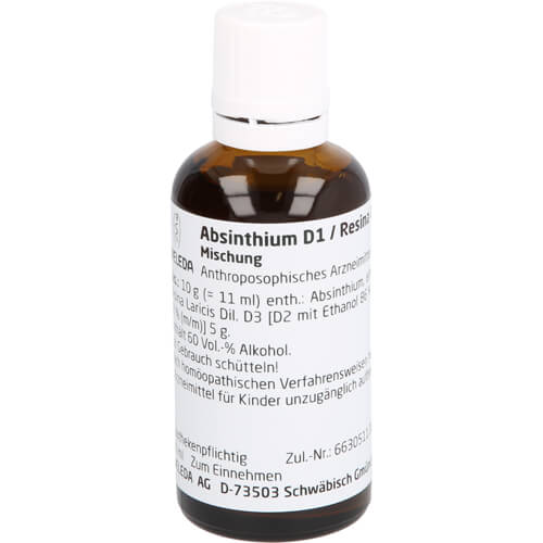 ABSINTHIUM D 1 Resina Laricis D 3 aa Mischung