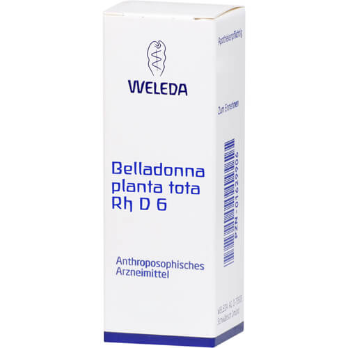 BELLADONNA PLANTA tota Rh D 6 Dilution