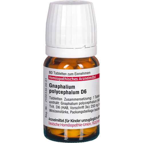 GNAPHALIUM POLYCEPHALUM D 6 Tabletten