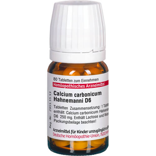 CALCIUM CARBONICUM Hahnemanni D 6 Tabletten