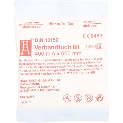 BRANDWUNDEN VERBANDTUCH 40x60cm steril