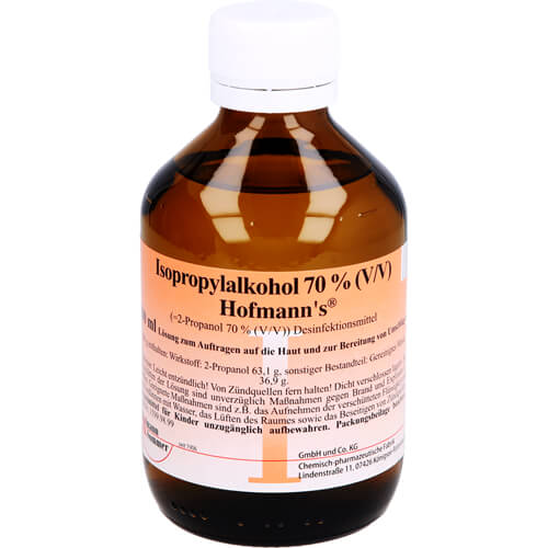 ISOPROPYLALKOHOL 70% V/V Hofmann's