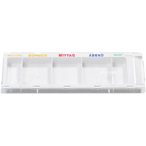 MELIPUL Mehrweg-Medikamenten-Dispenser 5-Fächer